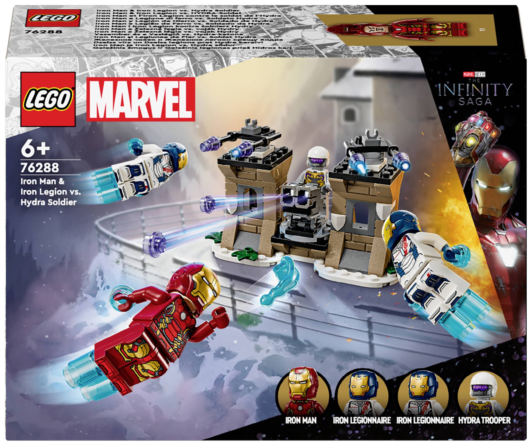 76288 LEGO® MARVEL SUPER HEROES Iron Man & Iron Legion vs. HYDRA-Soldat