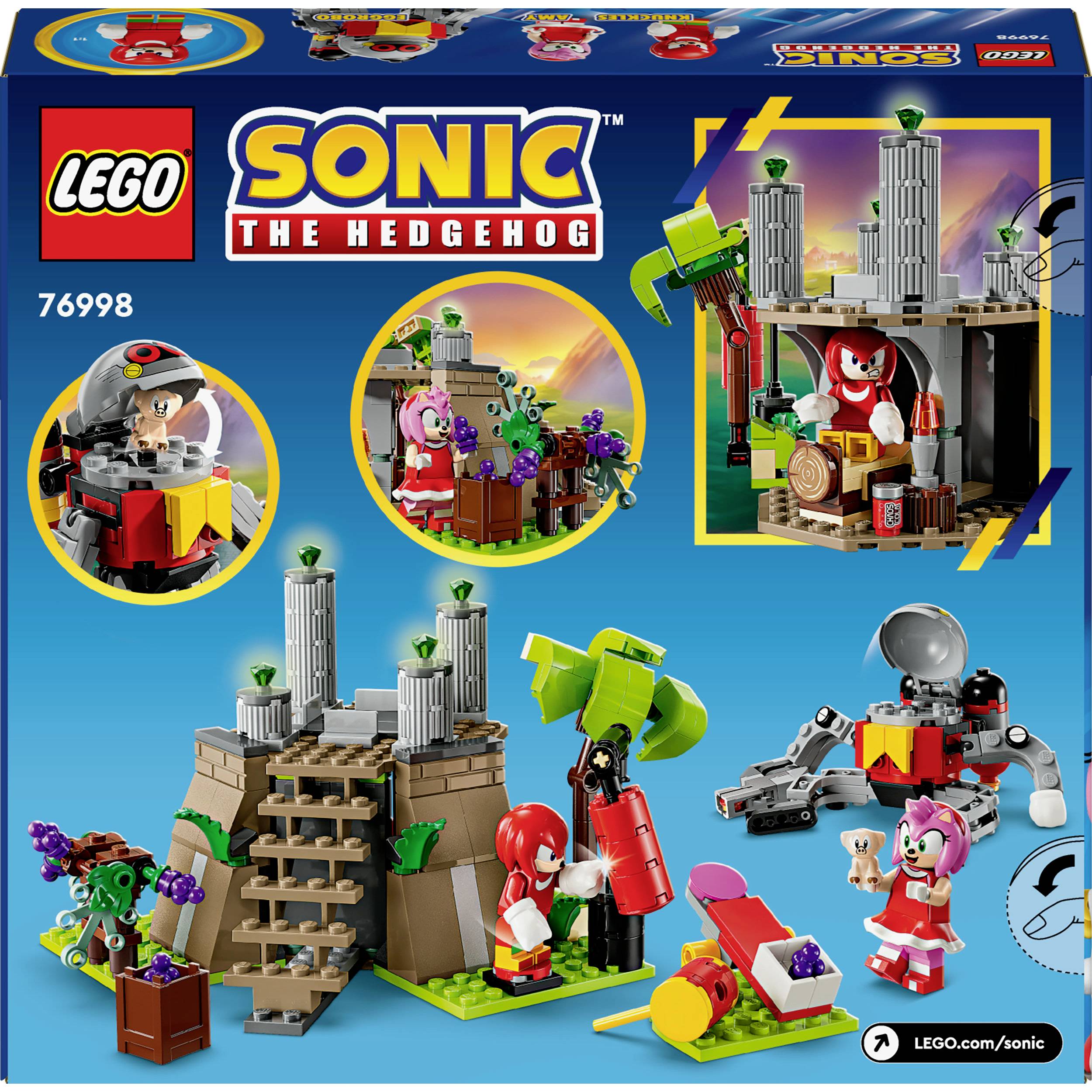 76998 LEGO® Sonic the Hedgehog Knuckles und der Schrein des Master Emerald