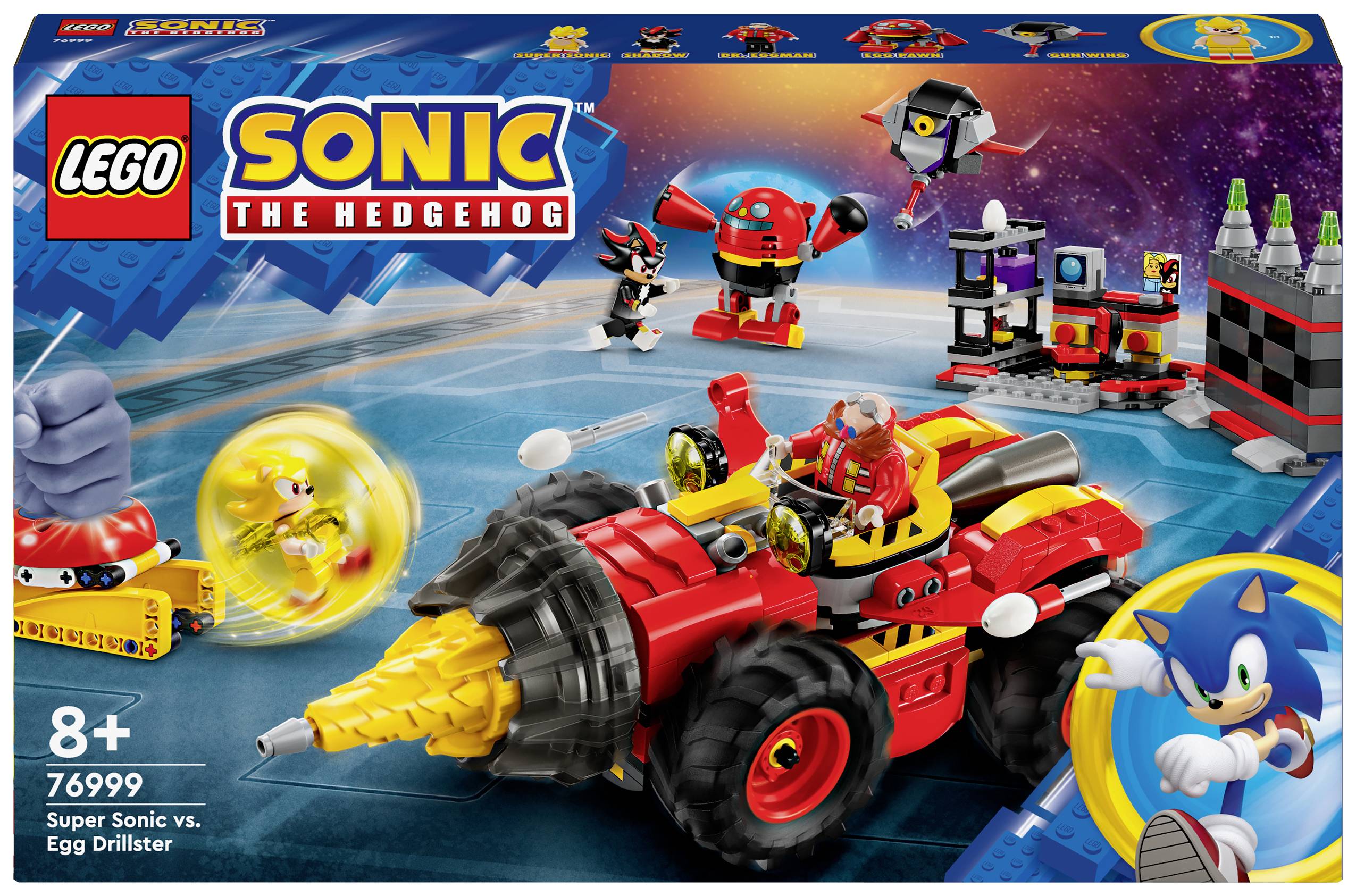 76999 LEGO® Sonic the Hedgehog Super Sonic vs. Egg Drillster