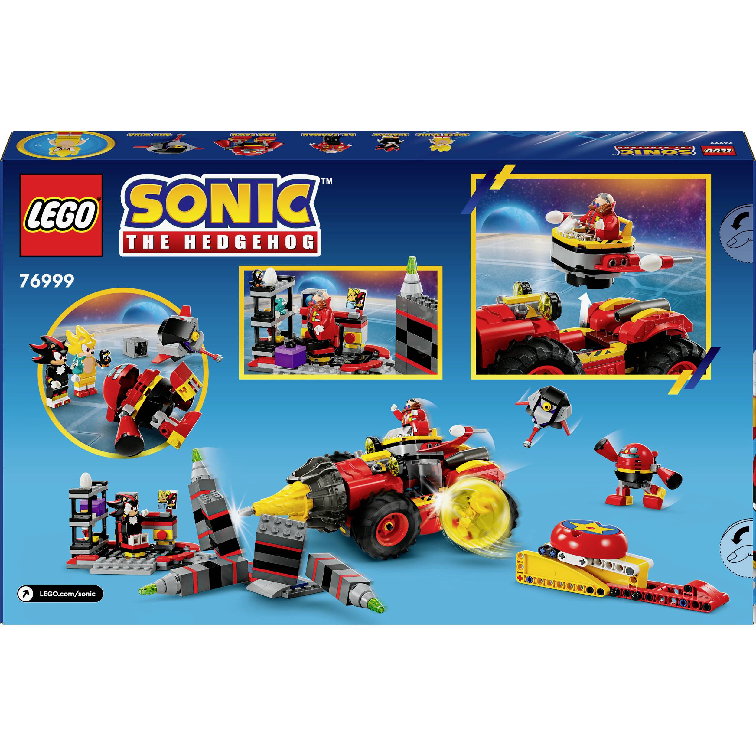 76999 LEGO® Sonic the Hedgehog Super Sonic vs. Egg Drillster