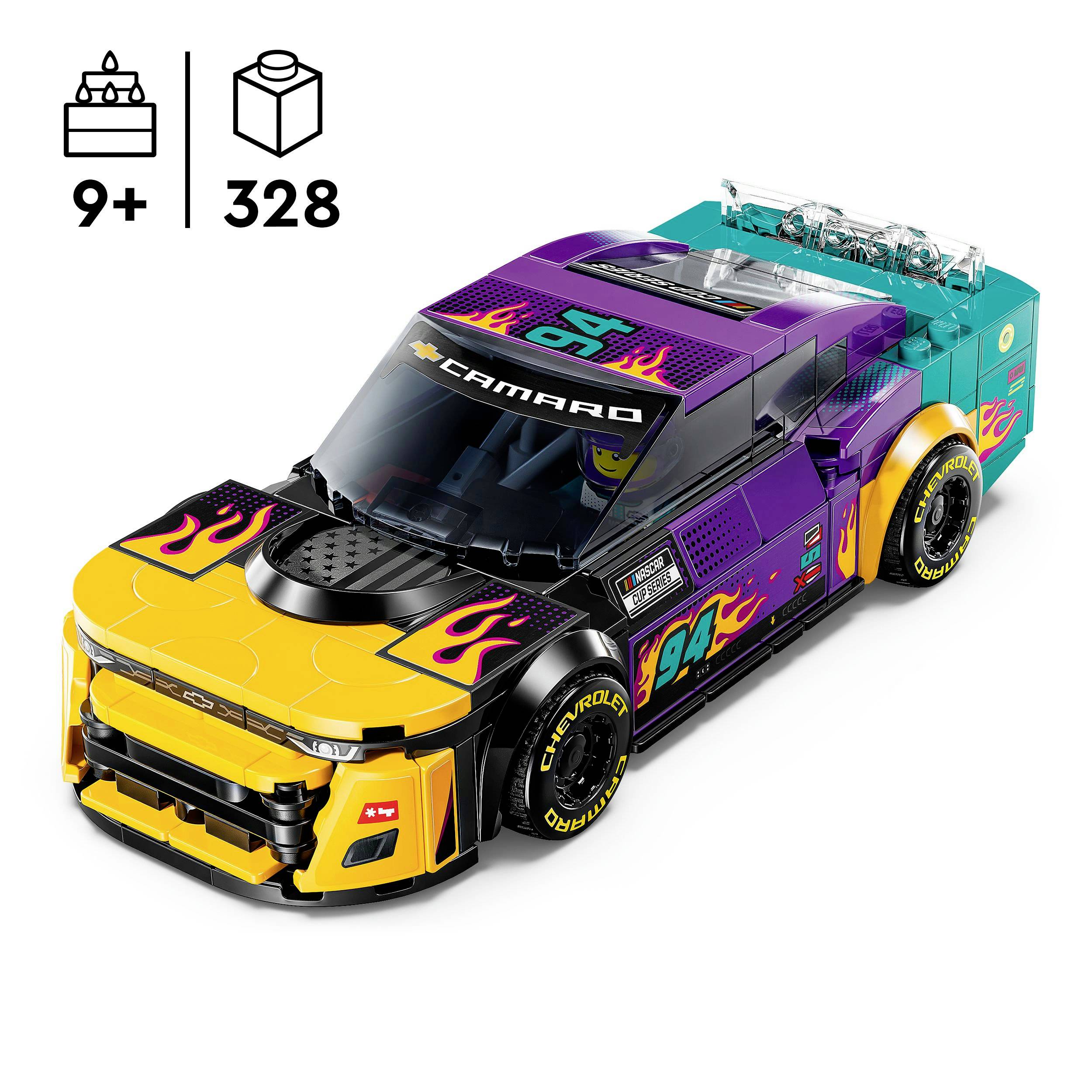 76935 LEGO® SPEED CHAMPIONS NASCAR® Next Gen Chevrolet Camaro ZL1