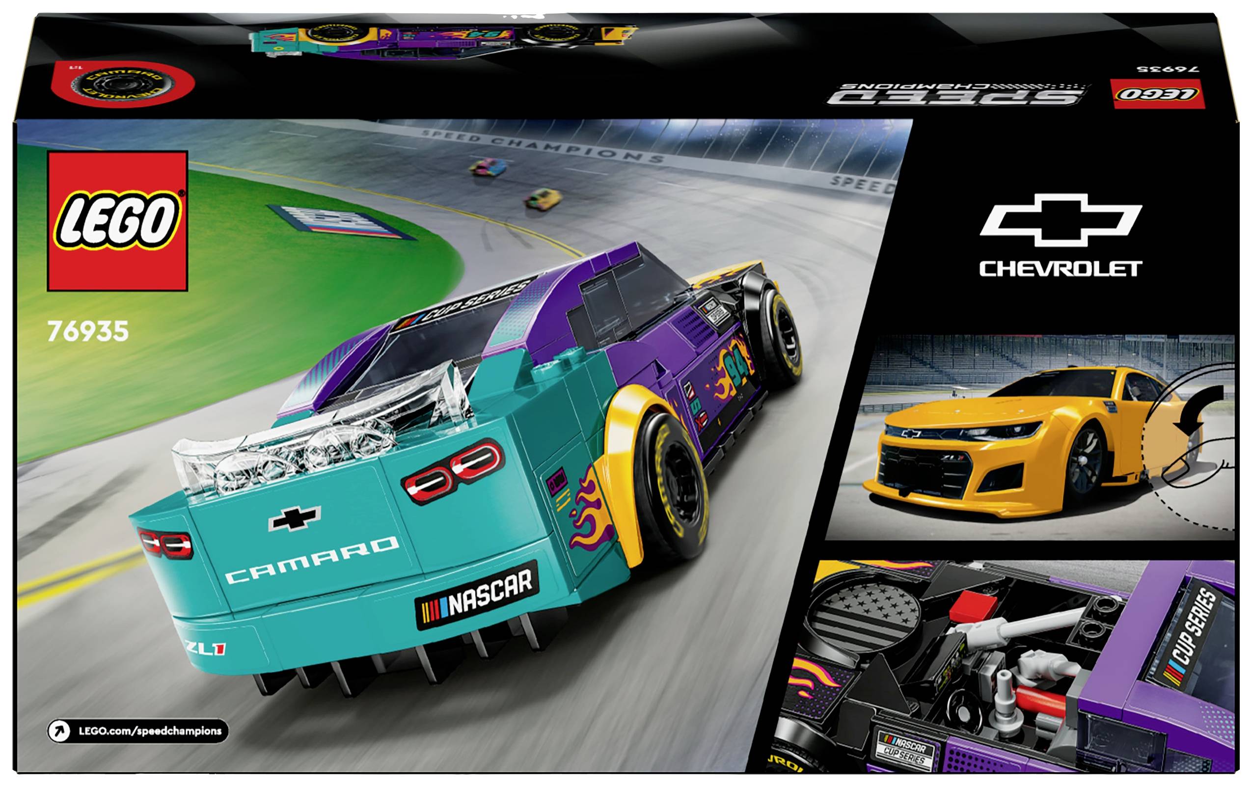 76935 LEGO® SPEED CHAMPIONS NASCAR® Next Gen Chevrolet Camaro ZL1