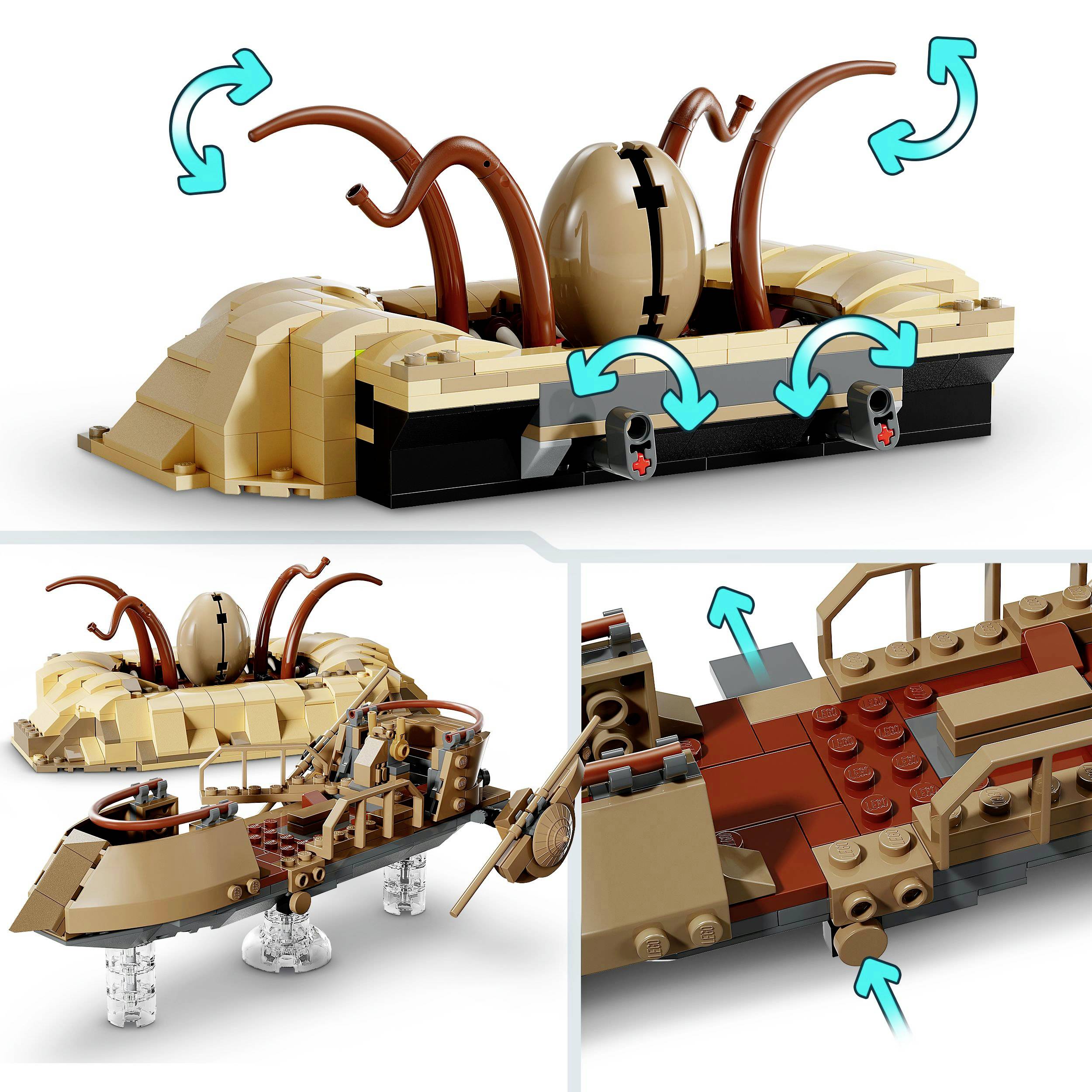75396 LEGO® STAR WARS™ Wüsten-Skiff und Sarlacc-Grube