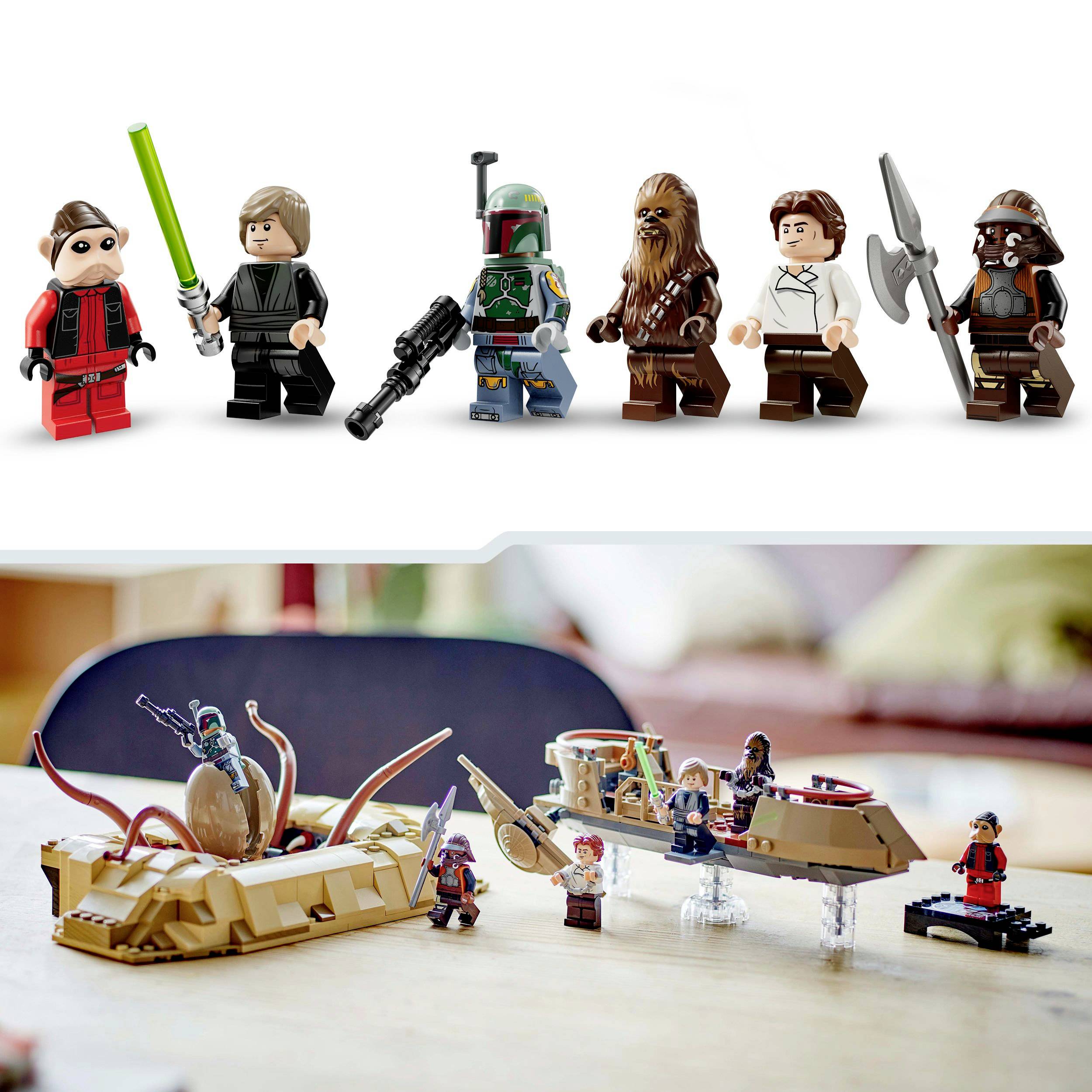 75396 LEGO® STAR WARS™ Wüsten-Skiff und Sarlacc-Grube