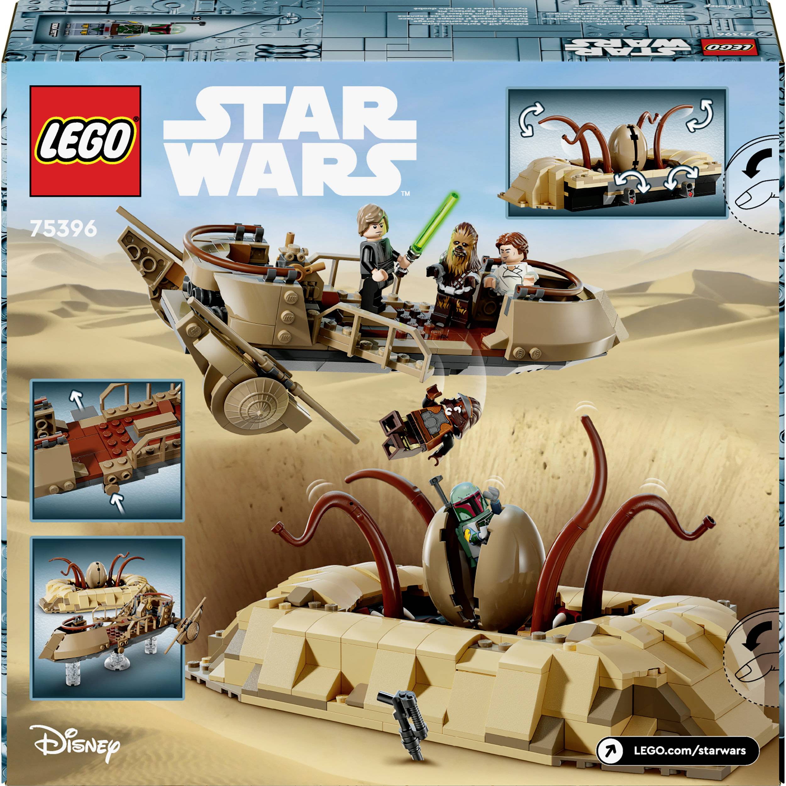 75396 LEGO® STAR WARS™ Wüsten-Skiff und Sarlacc-Grube