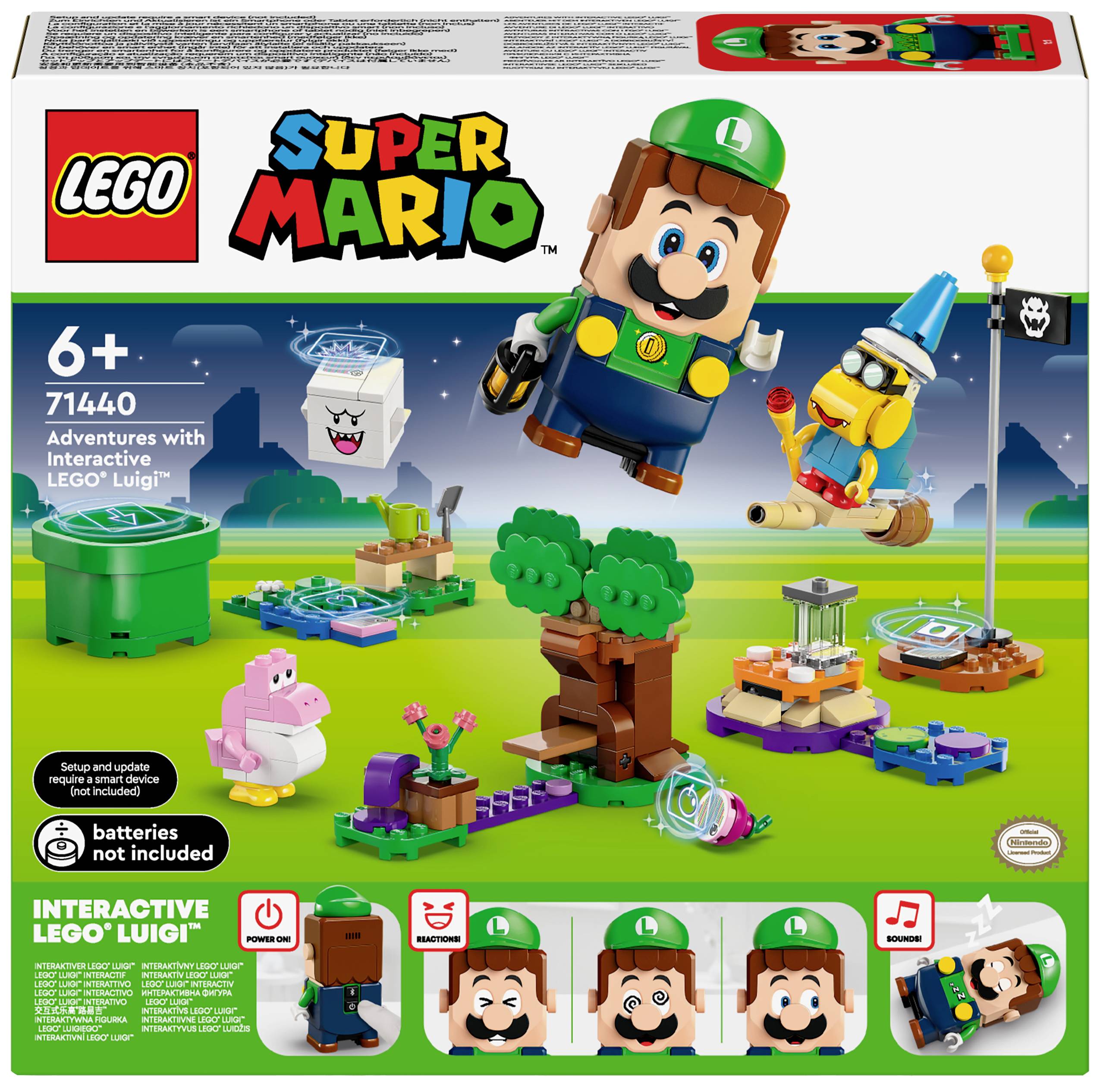 71440 LEGO® Super Mario™ Abenteuer mit dem interaktiven LEGO® Luigi™