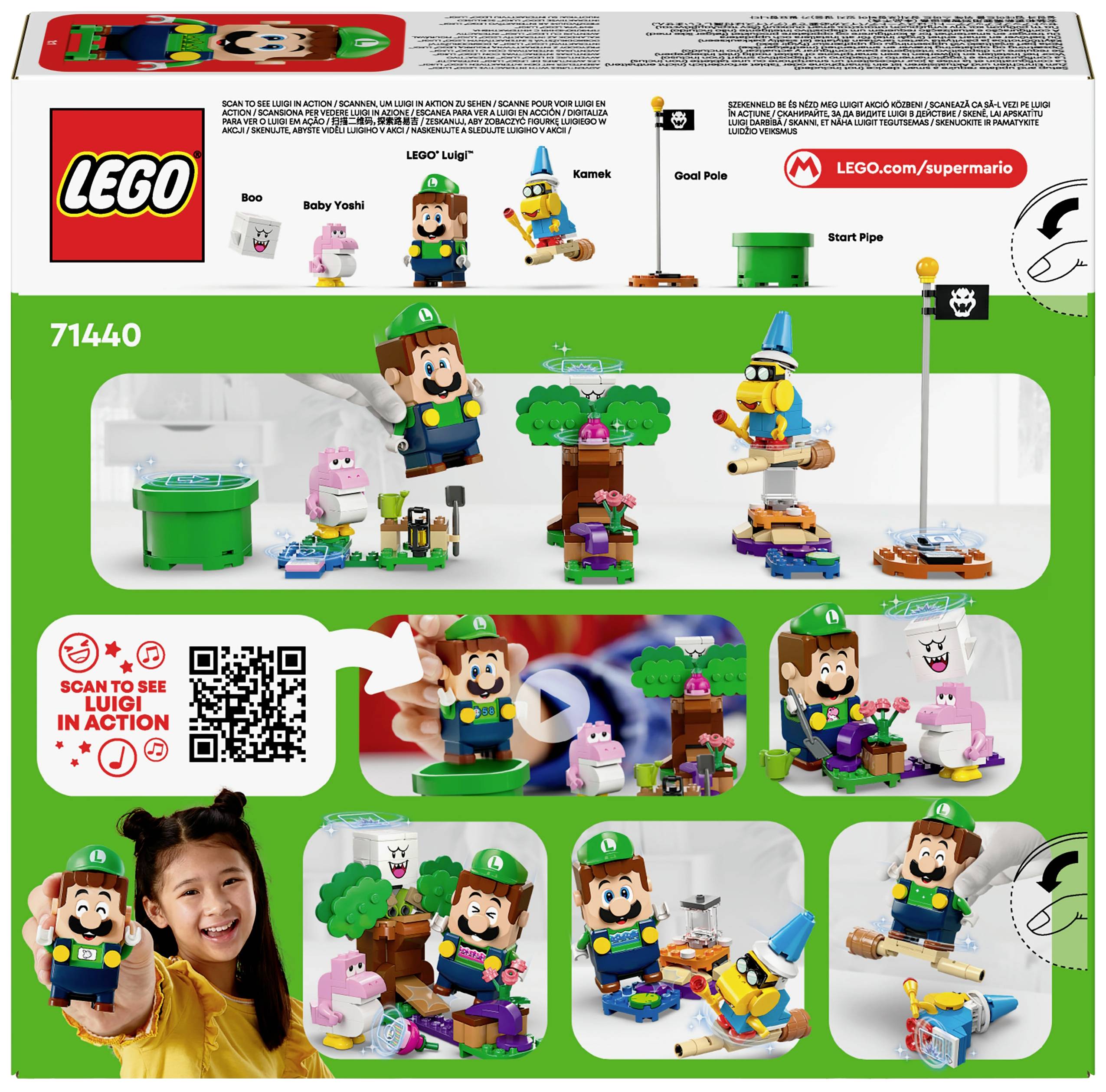 71440 LEGO® Super Mario™ Abenteuer mit dem interaktiven LEGO® Luigi™