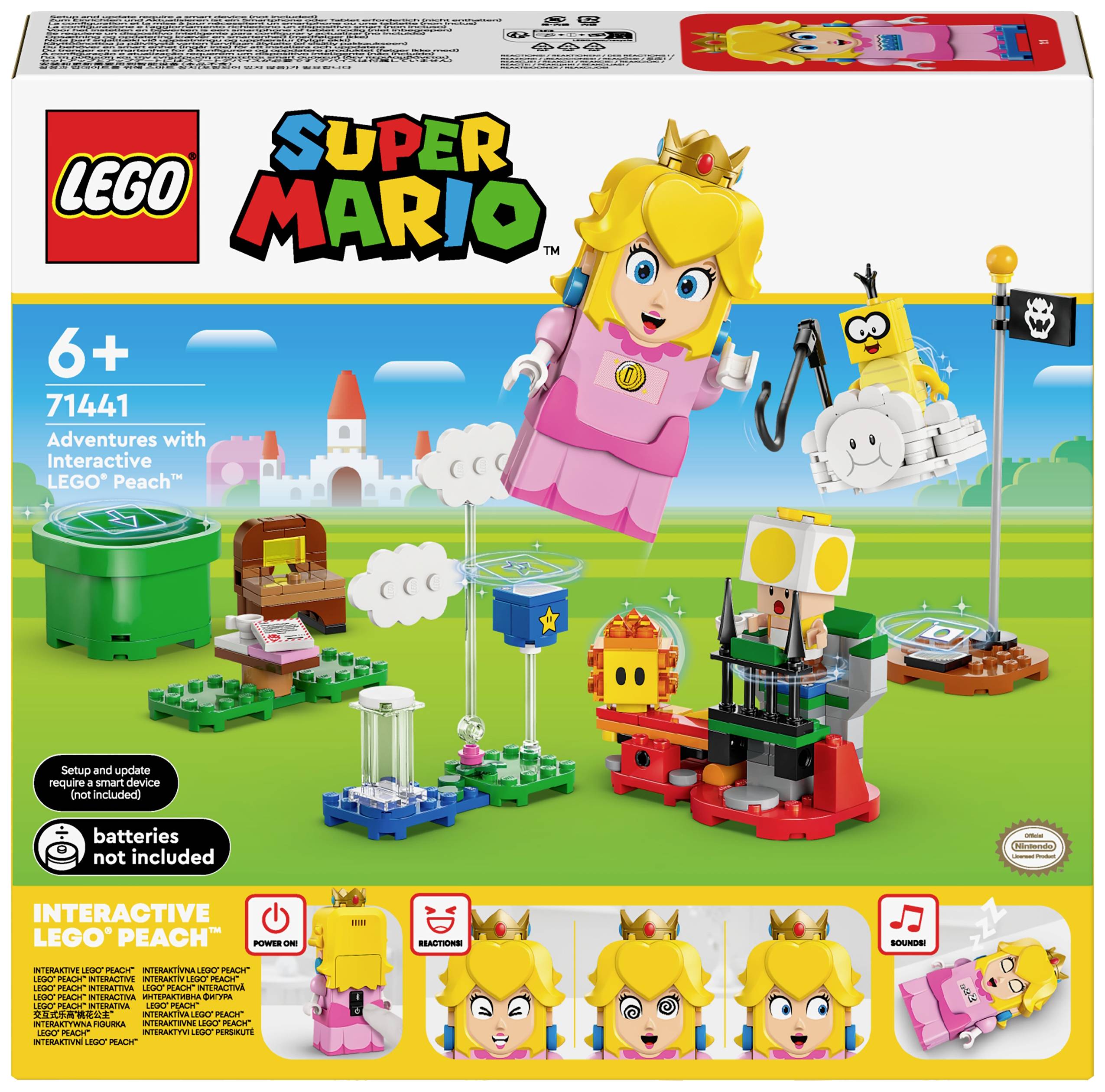 71441 LEGO® Super Mario™ Abenteuer mit der interaktiven LEGO® Peach™