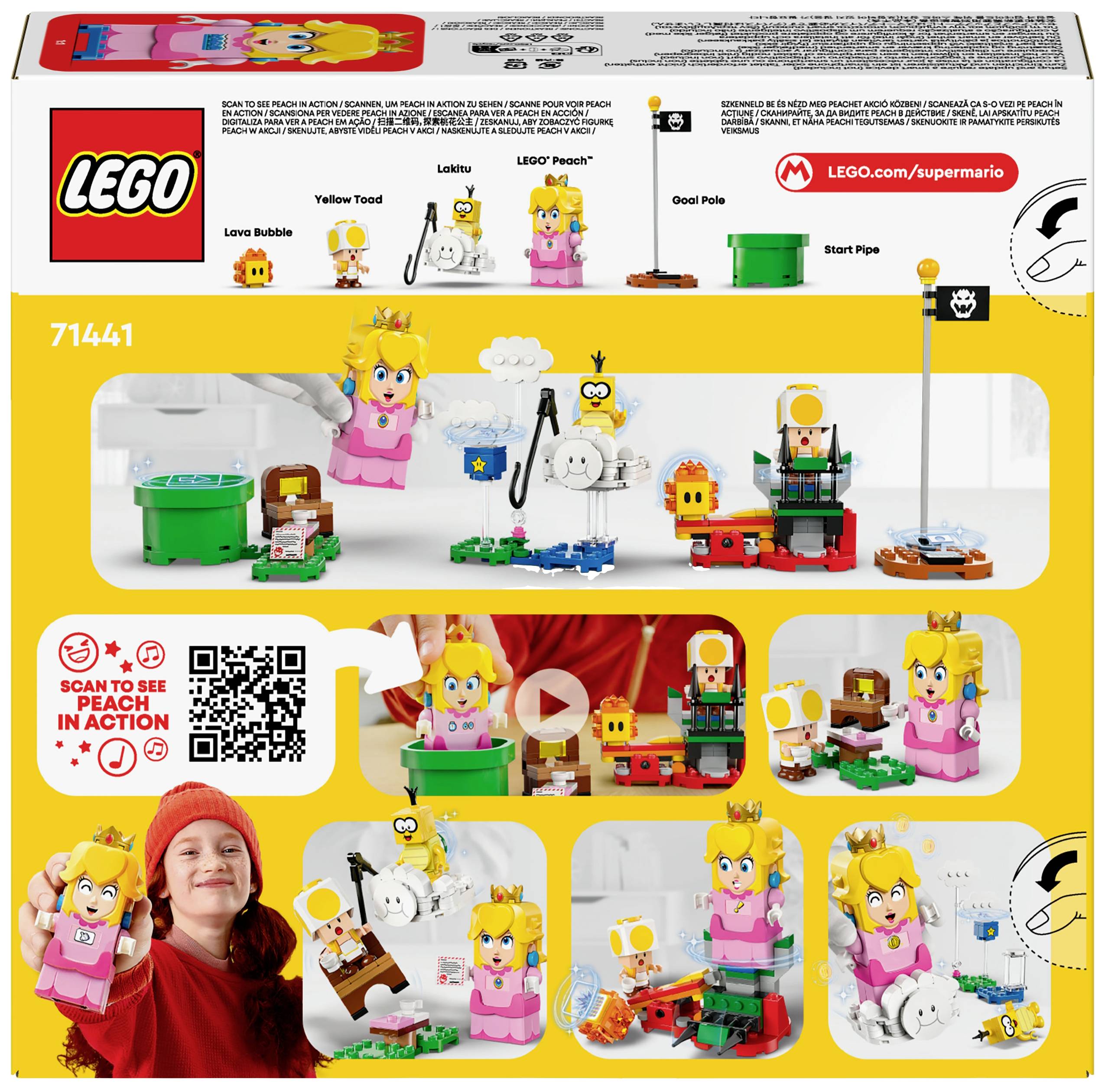 71441 LEGO® Super Mario™ Abenteuer mit der interaktiven LEGO® Peach™