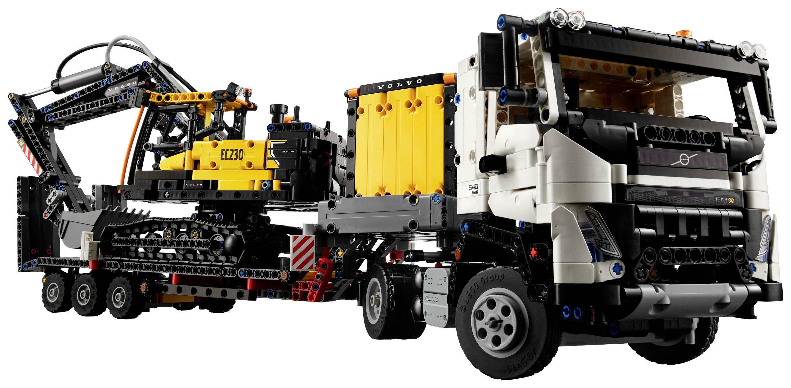 42175 LEGO® TECHNIC Volvo FMX LKW mit EC230 Electric Raupenbagger