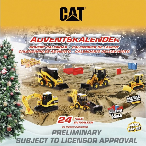 Carrera CAT Baustelle Spielwaren Adventskalender Altersklasse ab 6 Jahre Carrera CAT Baustelle Spielwaren Adventskalender Altersklasse ab 6 Jahre