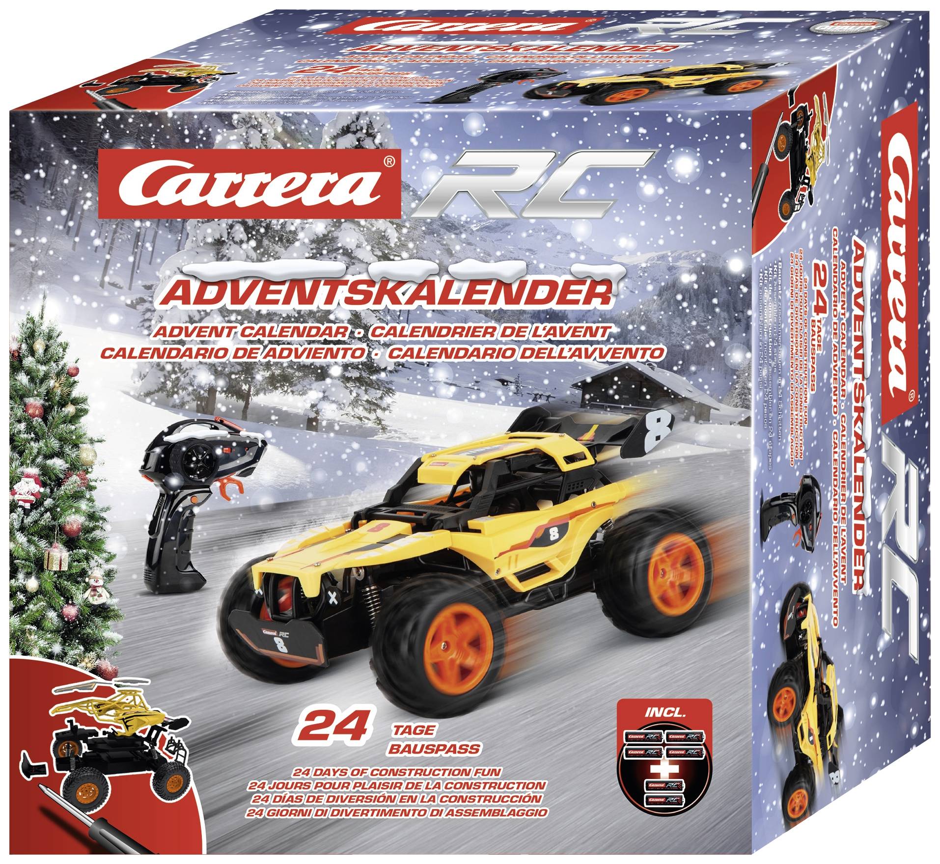 Carrera RC X-Mas Offroad Car RC-Fahrzeug Adventskalender Altersklasse ab 12 Jahre
