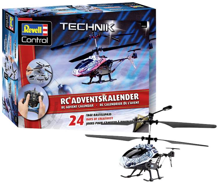 Revell Control RC Helicopter Bausätze Adventskalender Altersklasse ab 8 Jahre