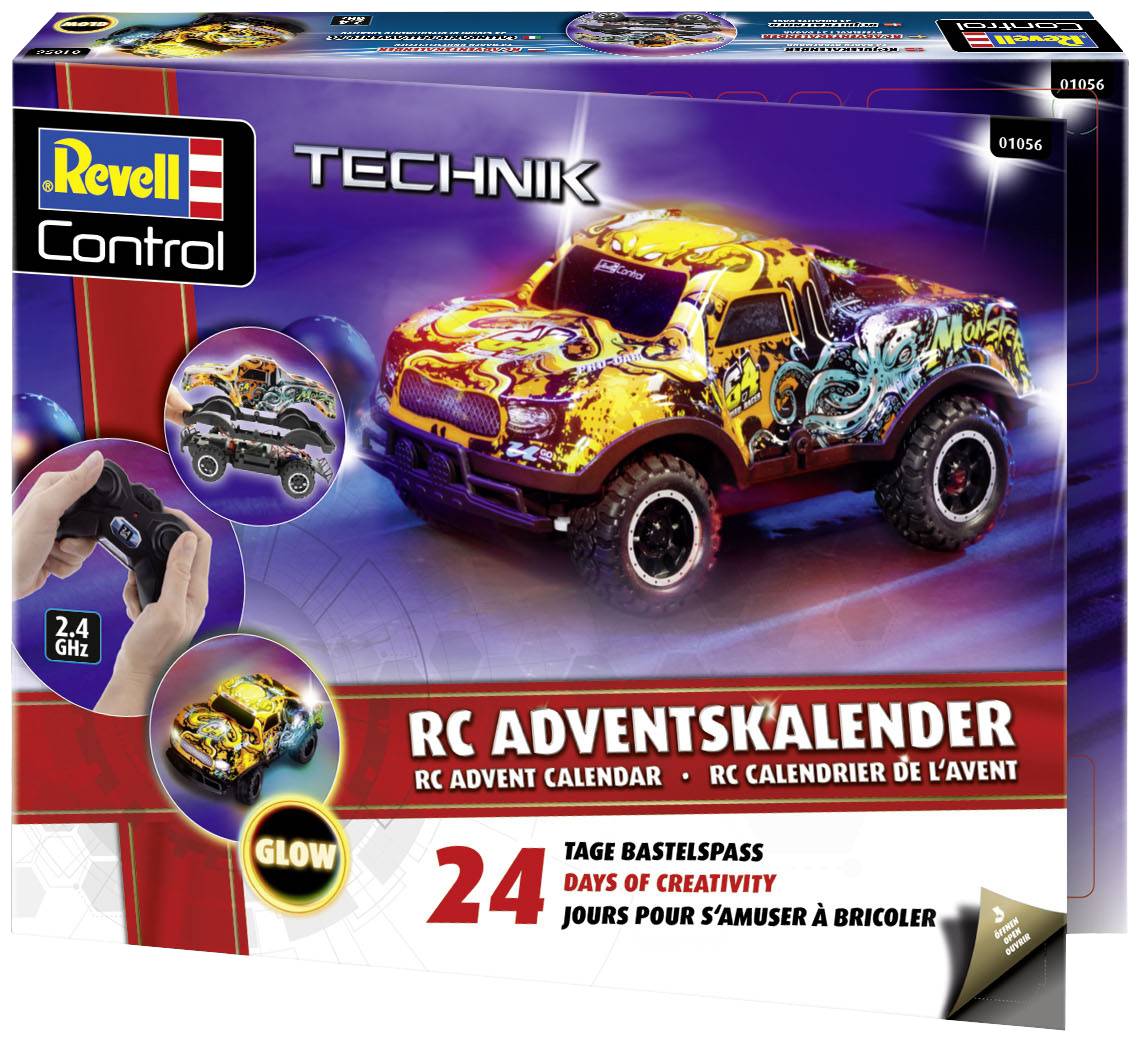 Revell Control RC Christmas Driver Bausätze Adventskalender Altersklasse ab 8 Jahre
