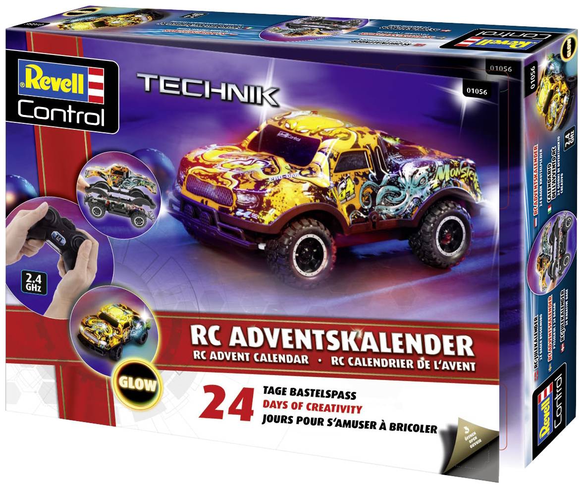 Revell Control RC Christmas Driver Bausätze Adventskalender Altersklasse ab 8 Jahre