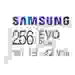 Samsung EVO Plus microSD-Karte Retail 256 GB UHS-I, v30 Video Speed Class, A2 Application Performan