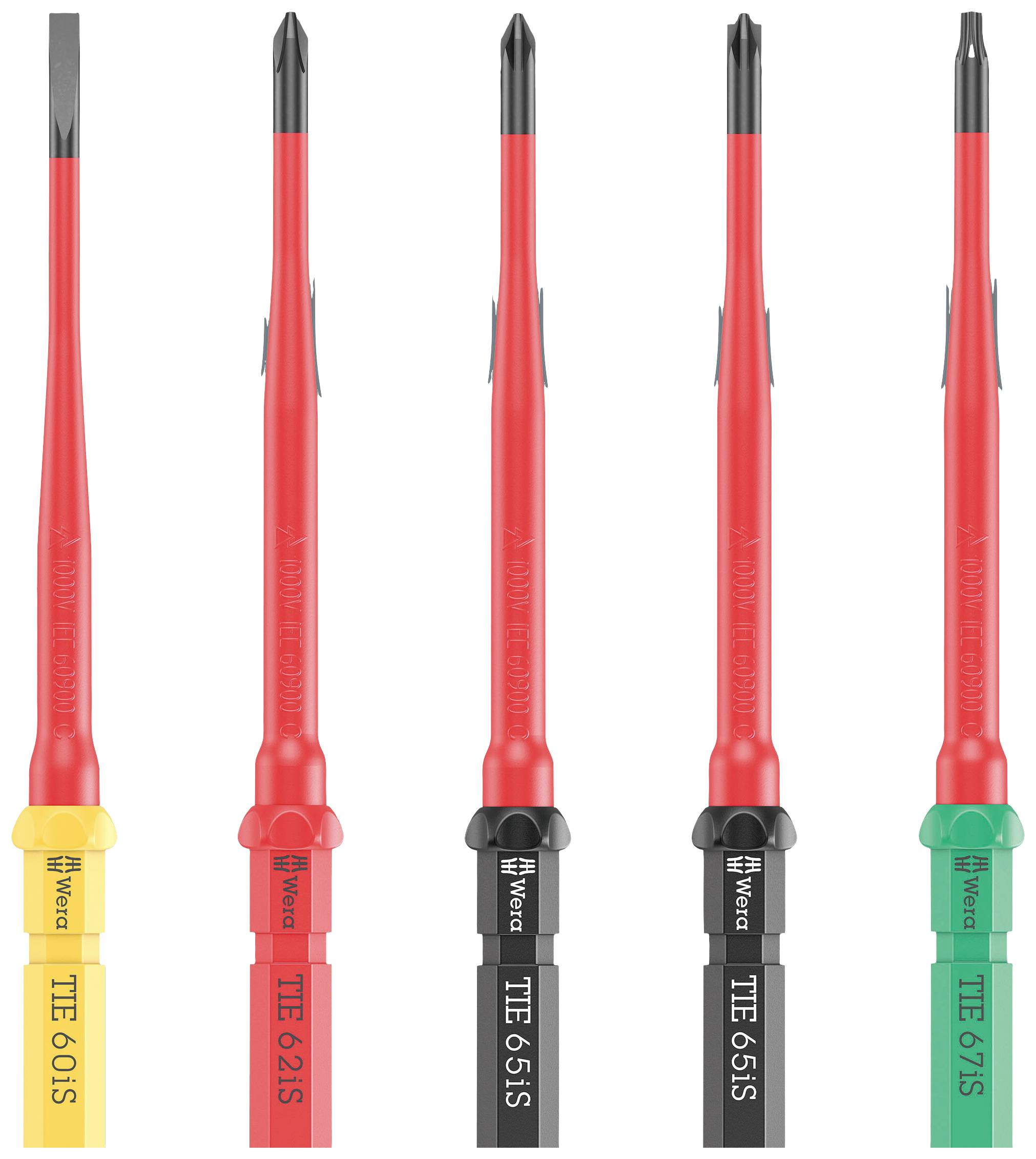 Wera Kraftform Kompakt VDE 67 iS TX 15 x 157mm TIE Elektriker TORX Wechselklinge TX 15