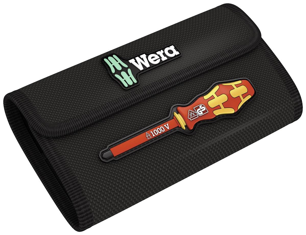 Wera Kraftform Kompakt VDE 7 Universal 1 Elektriker Wechselklingen-Set