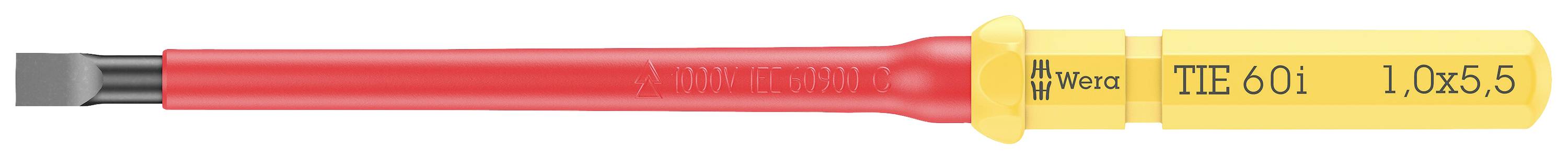 Wera Kraftform Kompakt VDE 7 Universal 2 Elektriker Wechselklingen-Set