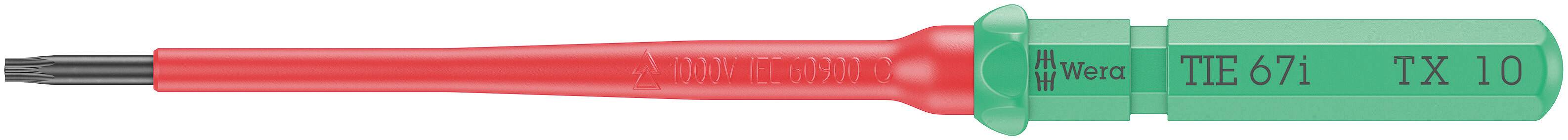 Wera Kraftform Kompakt VDE 16 extra slim 1 Elektriker Wechselklingen-Set