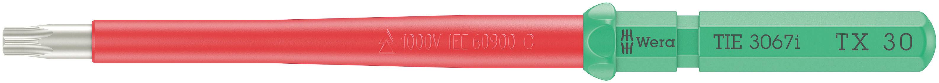 Wera Kraftform Kompakt VDE 3067 i TX 30x157mm TIE SB Elektriker TORX Wechselklinge TX 30