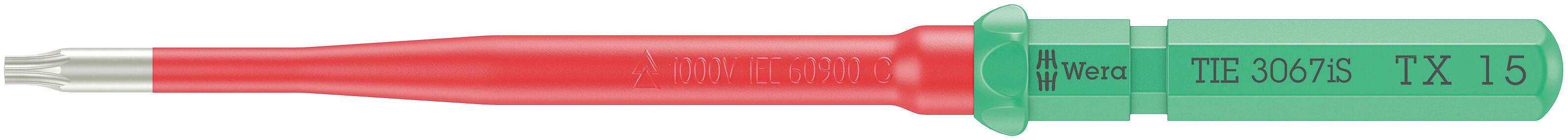 Wera Kraftform Kompakt VDE 3067 iS TX 15x157mm TIE SB Wechselklinge TX 15
