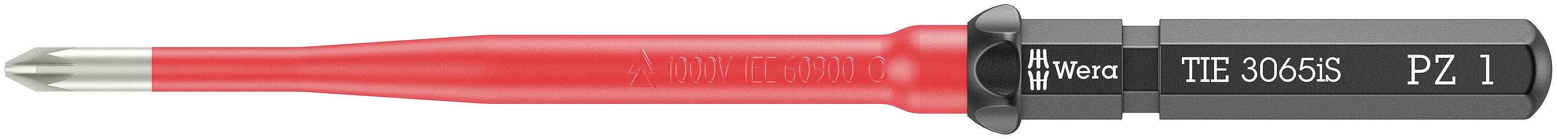 Wera Kraftform Kompakt VDE 3065 iS PZ 1 x 157mm TIE SB Wechselklinge PZ 1