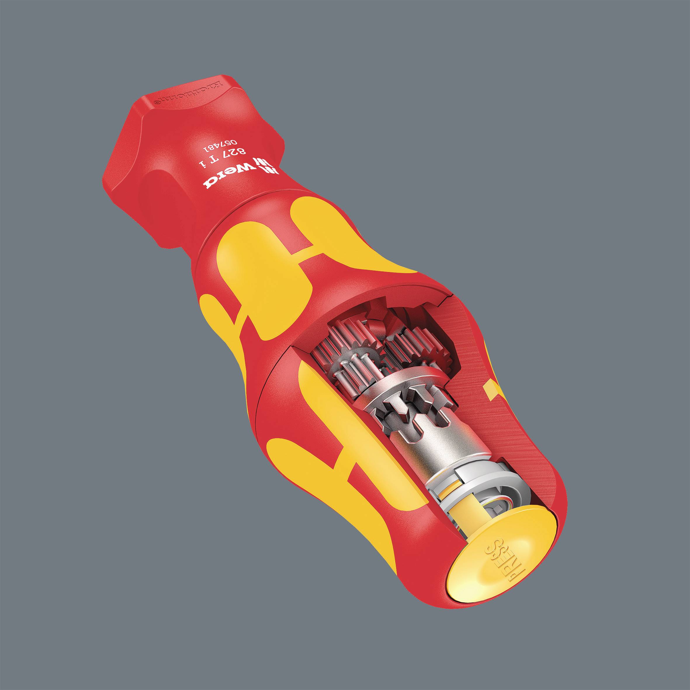 Schraubendrehersatz 16-tlg.Kompakt Turbo i Imperial Tool Finder WERA