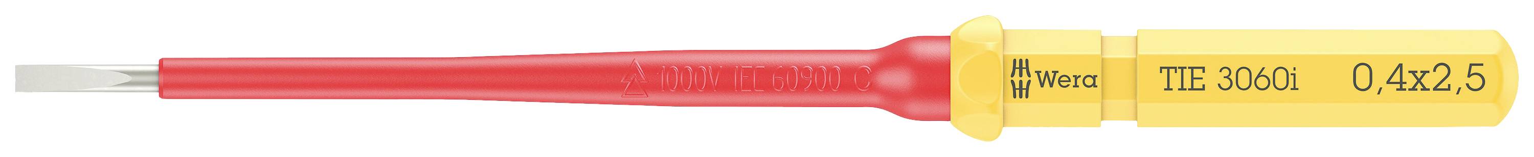 Wera Kraftform Kompakt VDE Stainless 17 extra slim 1 Elektriker Wechselklingen-Set