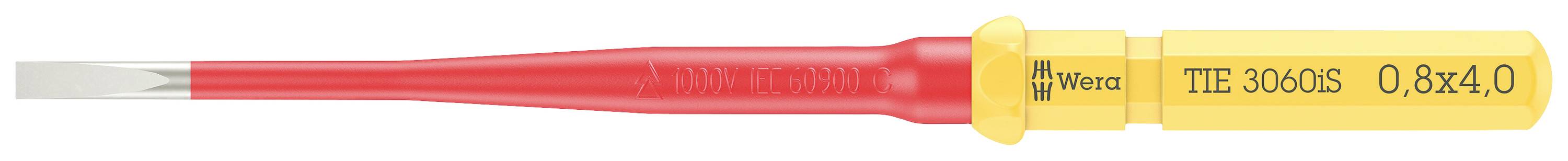 Wera Kraftform Kompakt VDE Stainless 17 extra slim 1 Elektriker Wechselklingen-Set