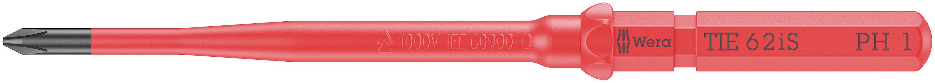 Wera Kraftform Kompakt VDE 15 Torque extra slim 1 Elektriker Wechselklingen-Set