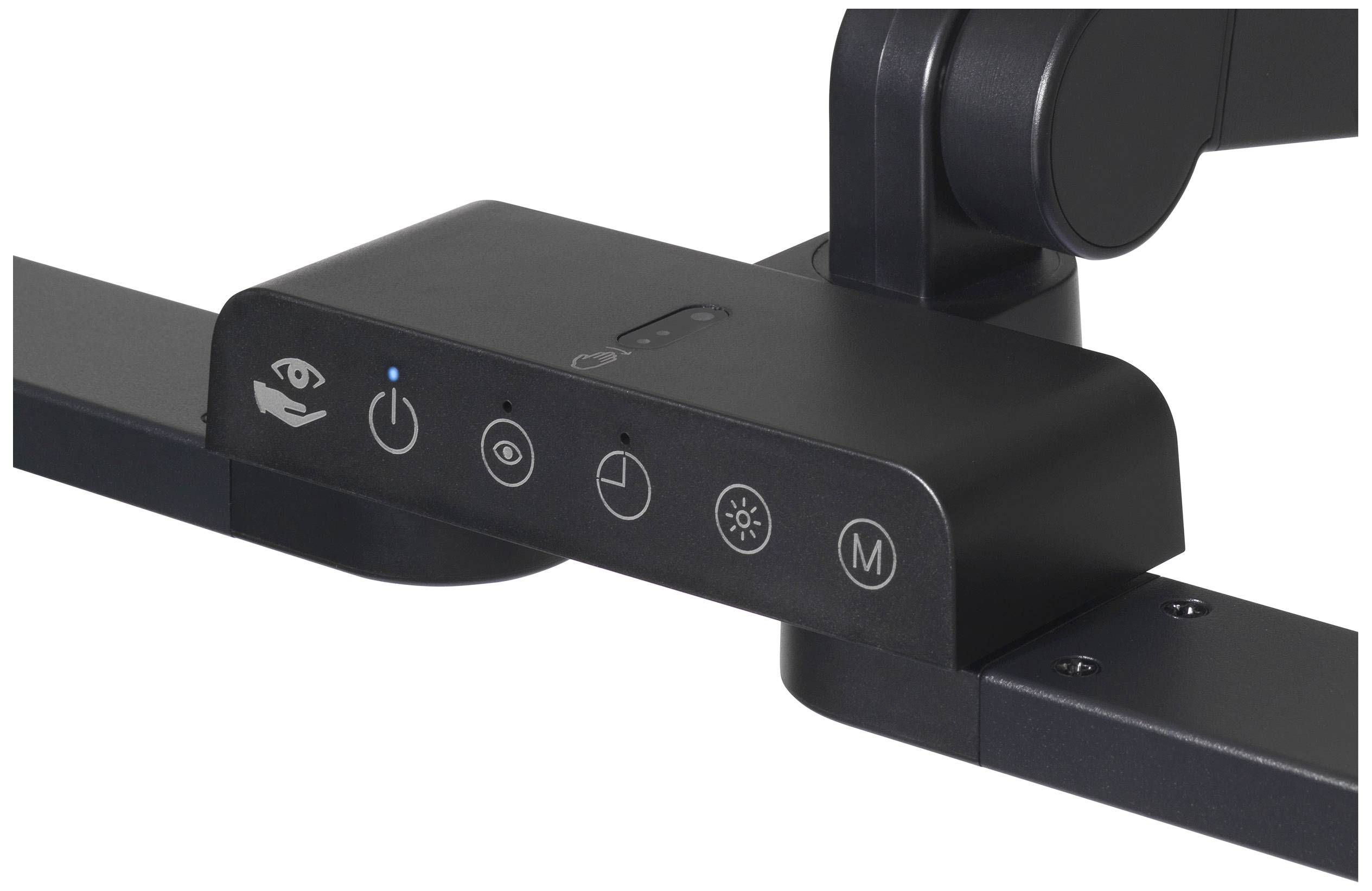 Renkforce RF-6332582 LED-Klemmleuchte LED Schwarz