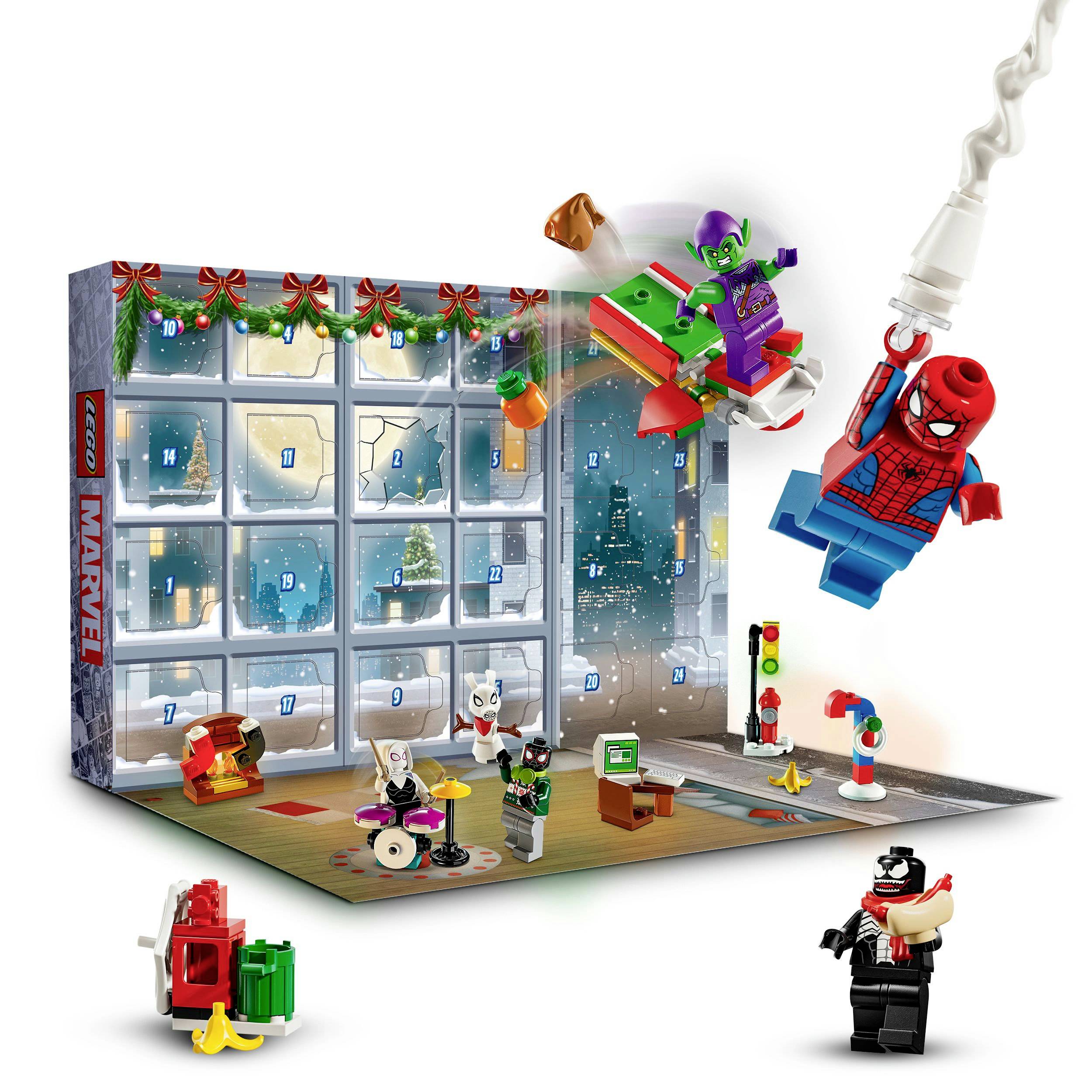 76293 LEGO® MARVEL SUPER HEROES Spider-Man Adventskalender 2024