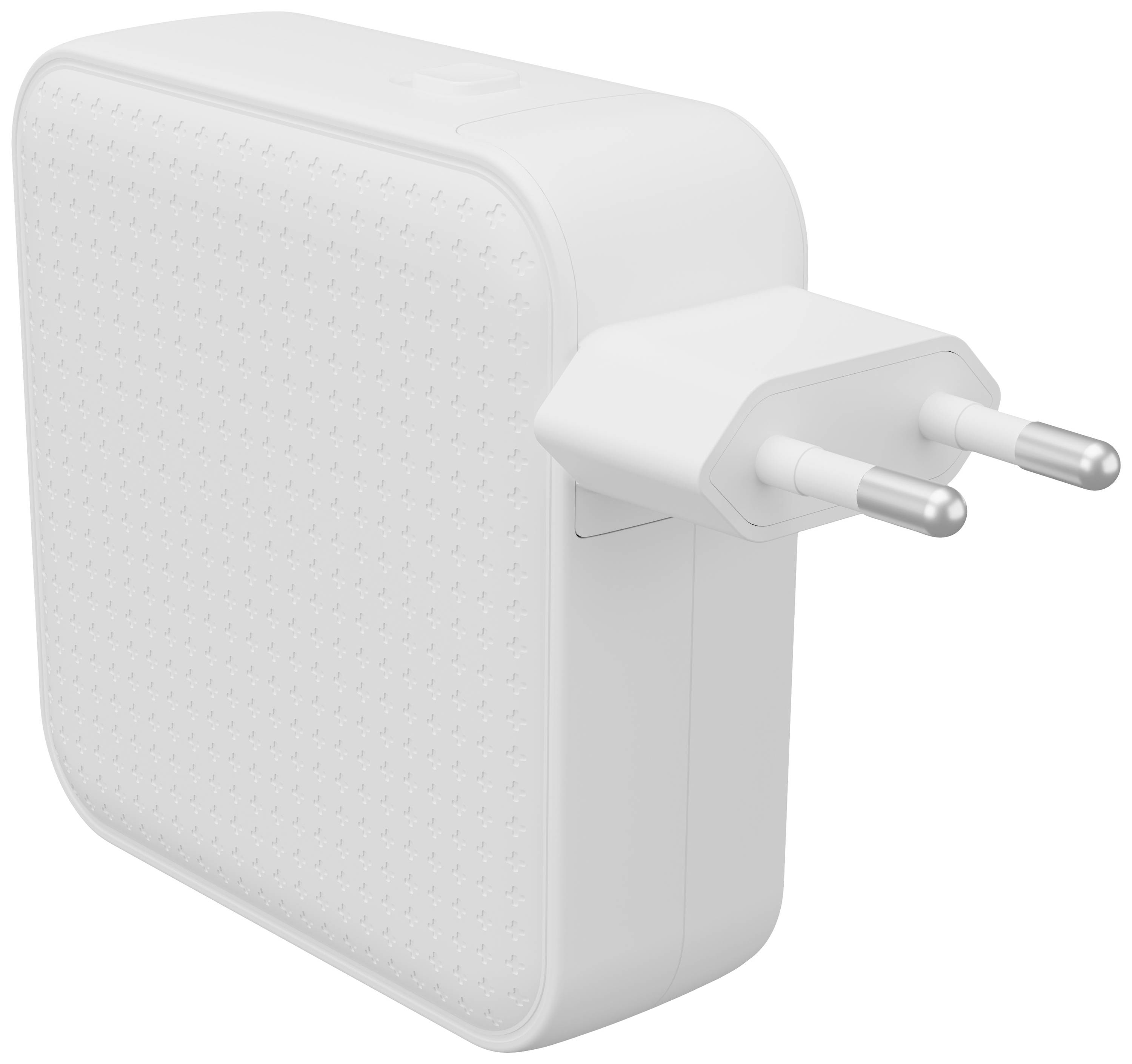 HYPER HyperJuice® 100W USB-C Reiseladeadapter 100W 1x USB-A, 3x USB-C® USB PD, USB PD 3.0, QC 2.0, QC 3.0, PPS Weiß GaN, mit