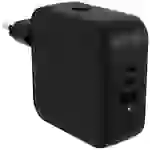 HYPER HyperJuice® 70W USB-C Reiseladeadapter 70W 1x USB-A, 2x USB-C® USB PD Schwarz GaN, mit Europa-Adapter, mit UK-Adapter, mit HYPER HyperJuice® 70W USB-C Reiseladeadapter 70W 1x USB-A, 2x USB-C® USB PD Schwarz GaN, mit Europa-Adapter, mit UK-Adapter, mit