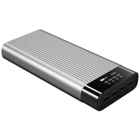HYPER HyperJuice HJ245B Powerbank 27000 mAh USB-C® Schwarz/Silber HYPER HyperJuice HJ245B Powerbank 27000 mAh USB-C® Schwarz/Silber