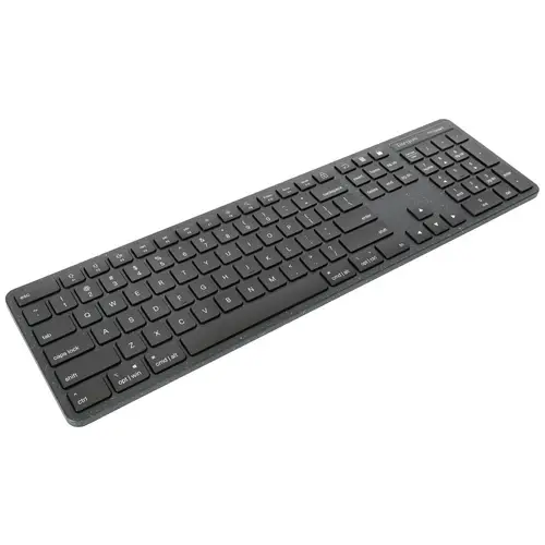 Targus EcoSmart™ Funk, Bluetooth® Tastatur Englisch, QWERTY Schwarz Targus EcoSmart™ Funk, Bluetooth® Tastatur Englisch, QWERTY Schwarz