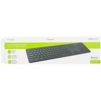 Targus EcoSmart™ Funk, Bluetooth® Tastatur Englisch, QWERTY Schwarz Targus EcoSmart™ Funk, Bluetooth® Tastatur Englisch, QWERTY Schwarz