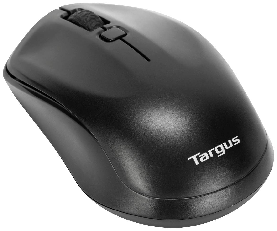 Targus AKM610UK Funk Tastatur, Maus-Set Englisch, QWERTY Schwarz