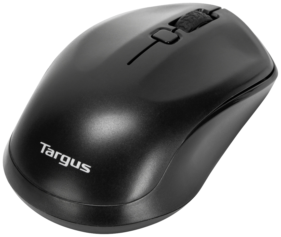 Targus AKM610UK Funk Tastatur, Maus-Set Englisch, QWERTY Schwarz