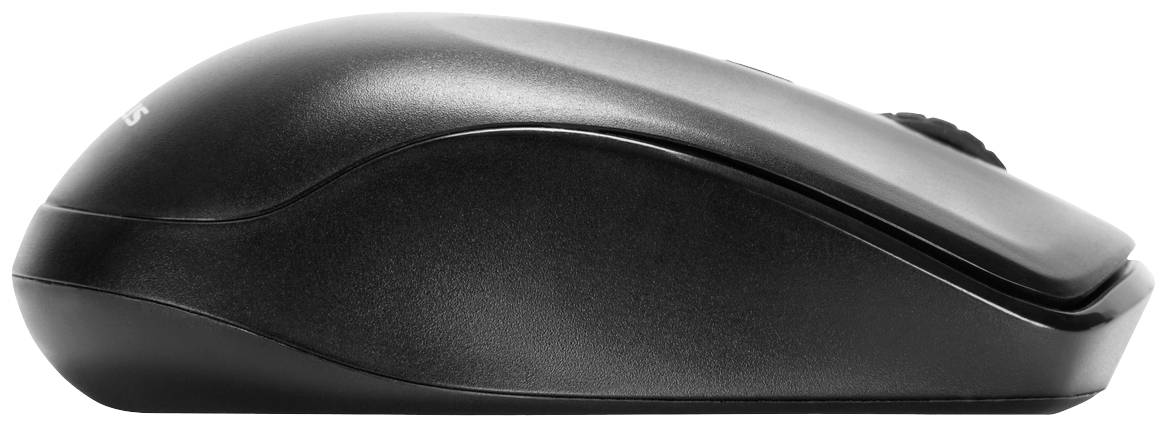 Targus AKM610UK Funk Tastatur, Maus-Set Englisch, QWERTY Schwarz