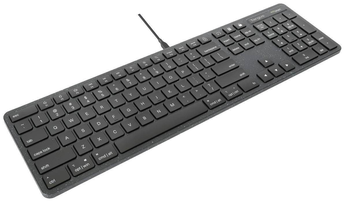 Targus EcoSmart™ USB Tastatur Norwegisch Schwarz