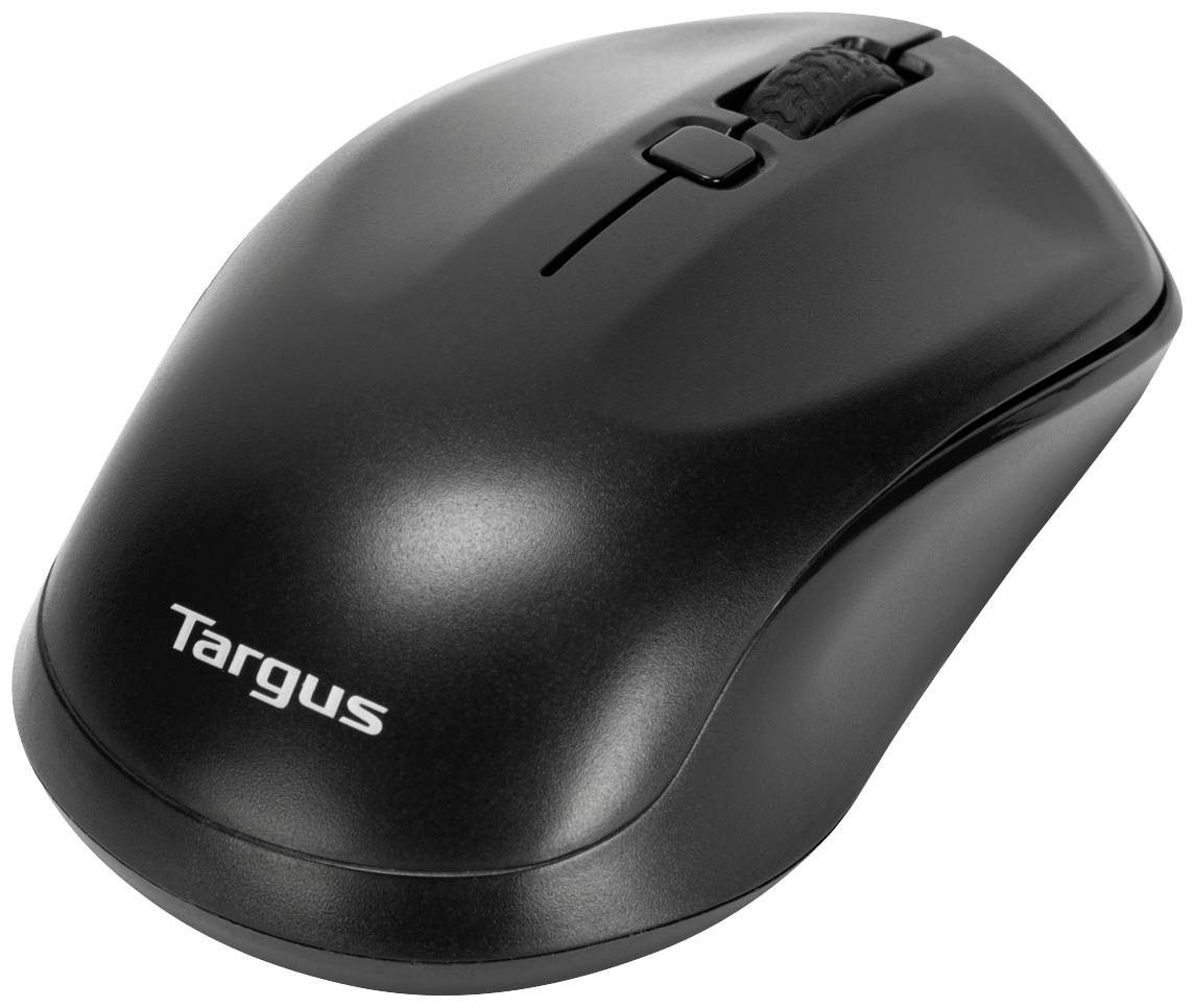 Targus AKM610FR Funk Tastatur, Maus-Set Französisch, AZERTY Schwarz