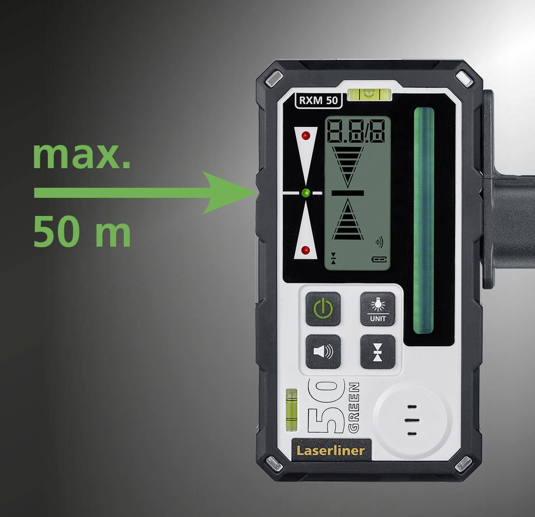 Laserliner 033.70A Laserempfänger für Linienlaser Passend für (Marke-Nivelliergeräte) Laserliner