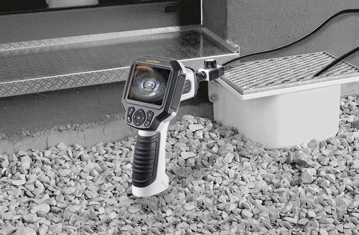 Laserliner ArcView Camera Endoskop-Sonde Sonden-Ø 9mm 1.00m LED-Beleuchtung, Fokussierung