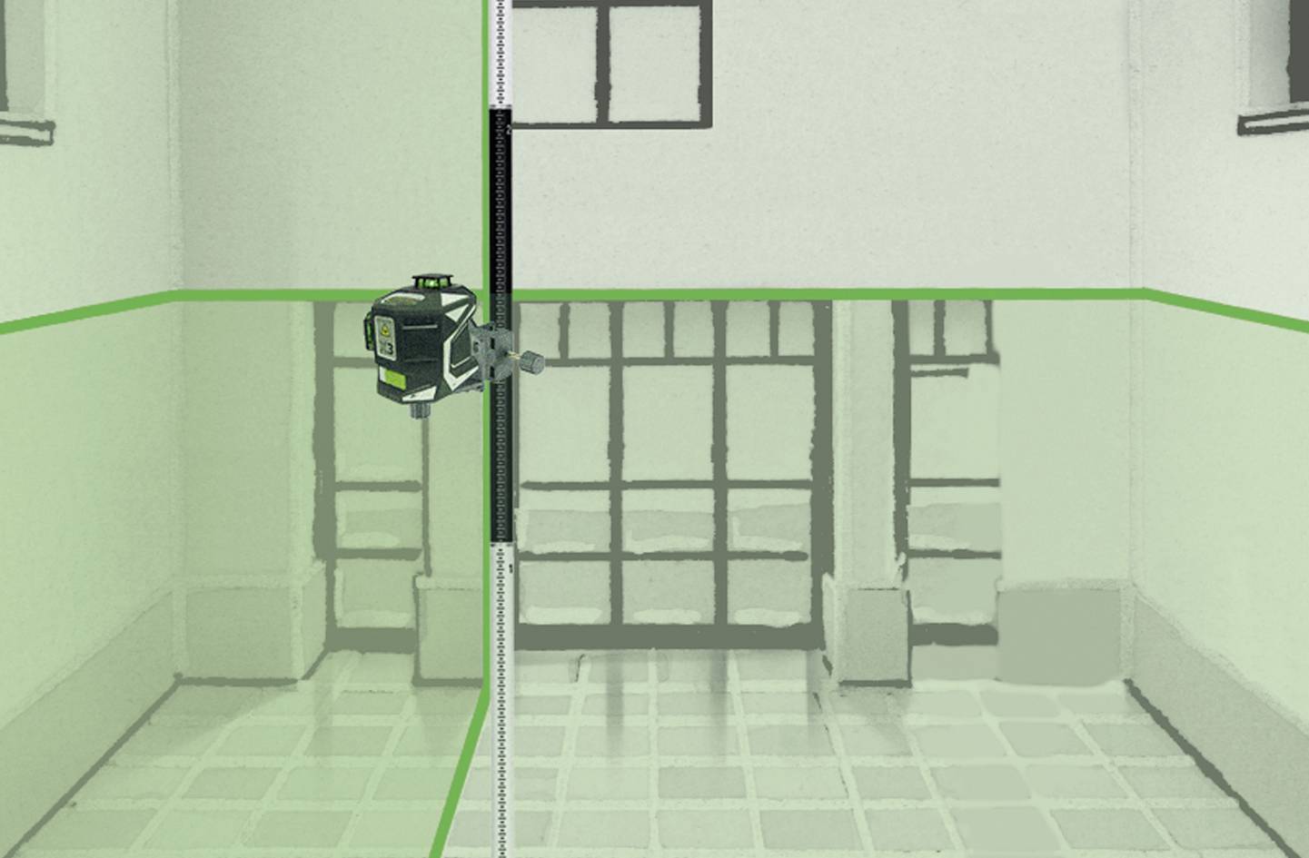 Laserliner 036.24 Magnethalterung 1/4" Passend für (Marke-Nivelliergeräte) Laserliner