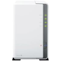Synology DiskStation DS223J NAS-Server Gehäuse 0GB 2 Bay Ein-/Ausschalter, 3x USB 3.2 Gen 1 HUB (USB 3.0), RAID-fähig DS223J Synology DiskStation DS223J NAS-Server Gehäuse 0GB 2 Bay Ein-/Ausschalter, 3x USB 3.2 Gen 1 HUB (USB 3.0), RAID-fähig DS223J