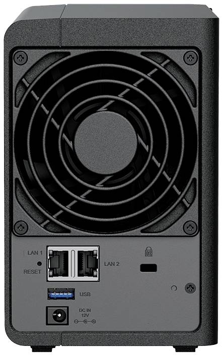 Synology DiskStation DS224+ NAS-Server Gehäuse 0 GB 2 Bay 2x USB 3.2 Gen 1 HUB (USB 3.0), Ein-/Ausschalter, RAID-fähig DS224+