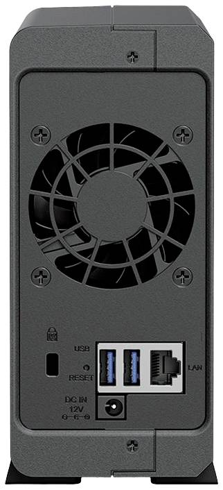 Synology DiskStation DS124 NAS-Server Gehäuse 0GB 1 Bay 2x USB 3.2 Gen 1 HUB (USB 3.0), Ein-/Ausschalter DS124