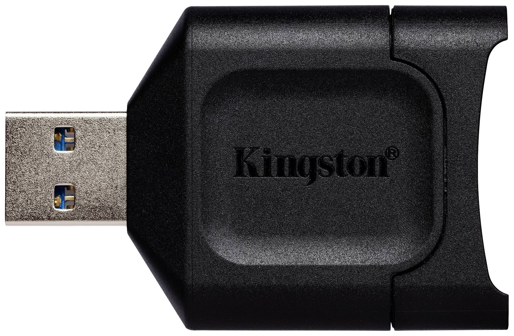 Kingston MobileLite Plus Externer Speicherkartenleser USB-A (USB 3.2 Gen 1) Schwarz